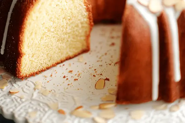 Almond Pound Cake Twist