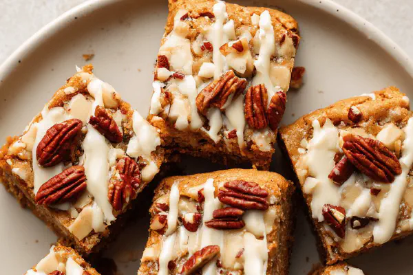 Almond White Blondies