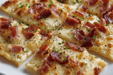 Alsacian Flat Pizza