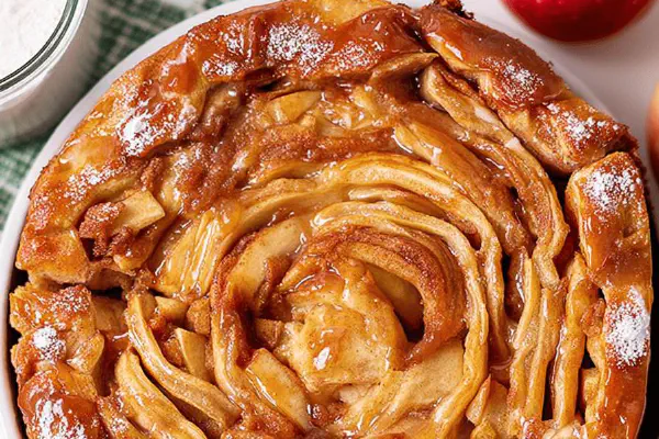 Apple Crescent Coffee Cake