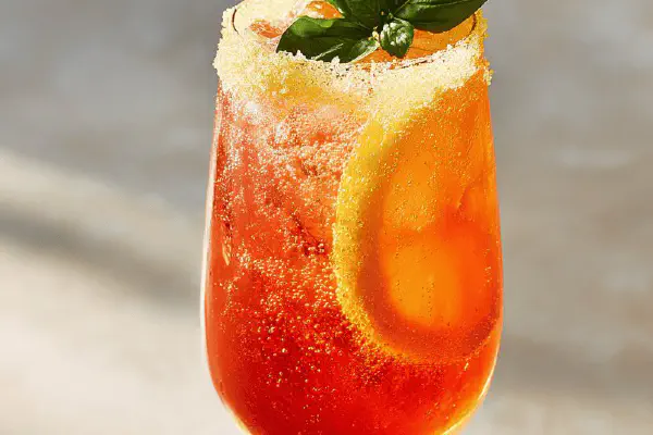 Apple Ginger Bitter Spritz