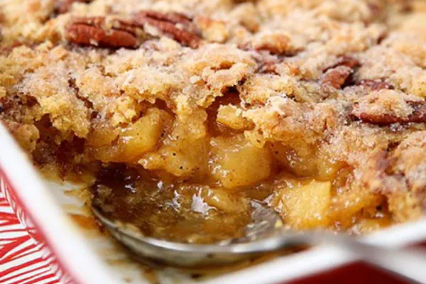 Apple Pecan Dump Cake