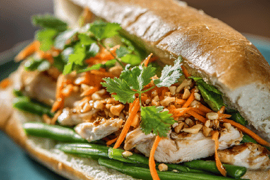 Asian Chicken Sandwiches
