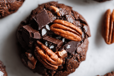 Avocado Cocoa Brownie Biscuits