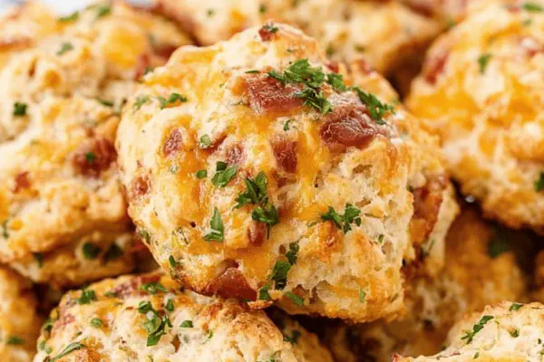 Bacon Cheddar Biscuits Remix
