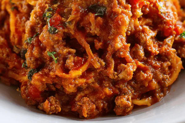 Baked Spaghetti Sauce Twist