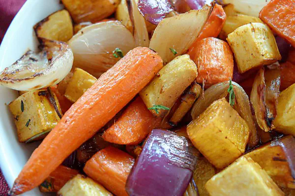 Balsamic Roasted Roots
