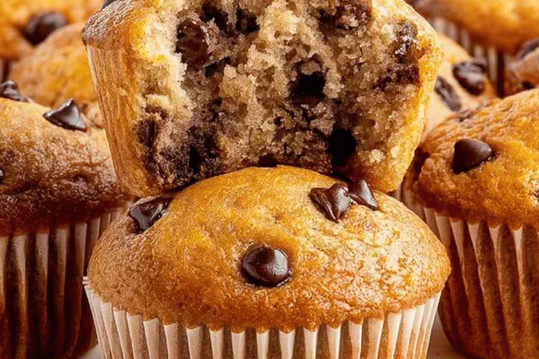 Banana Chocolate Muffins