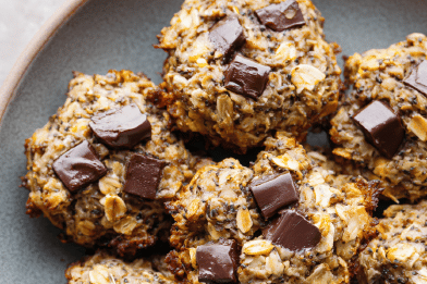 Banana Oat Breakfast Biscuits