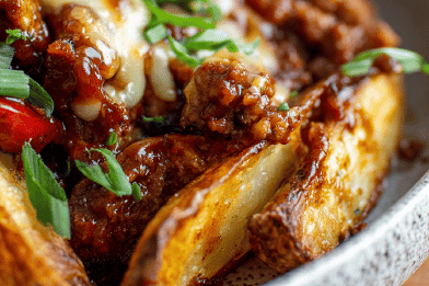 Barbecue Beef Poutine