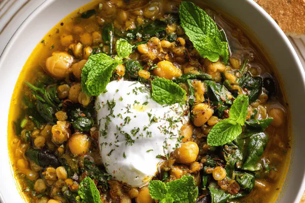Barley and Legume Soup