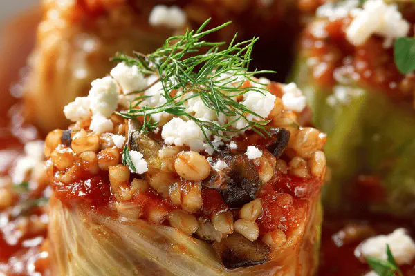 Barley Cabbage Rolls Twist