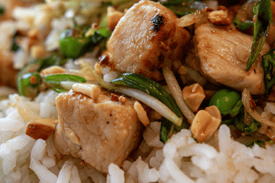 Basmati Chicken Stir-Fry