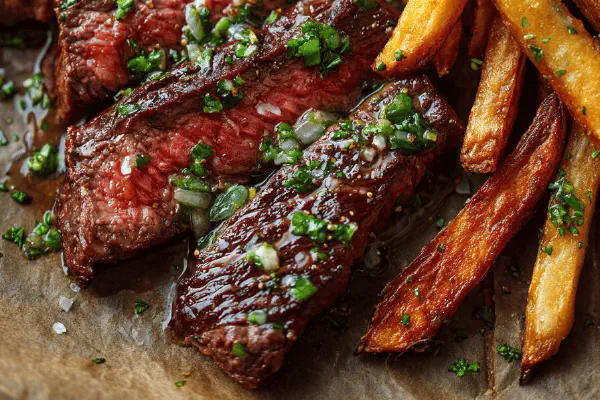 Bavette Shallot Sauce Fries