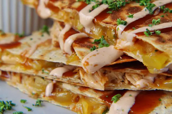 BBQ Chicken Quesadillas