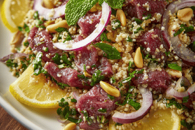 Beef Couscous Kibbé
