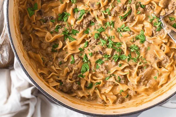 Beef Stroganoff Twist