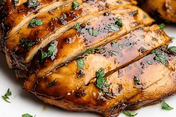 Grilled Pesto Chicken Parm