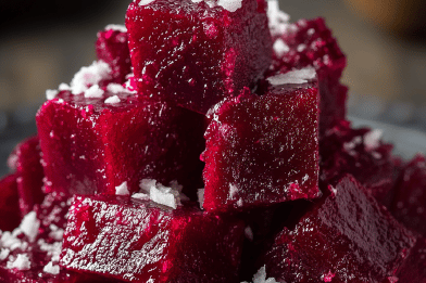Beet Pomegranate Sorbet Twist