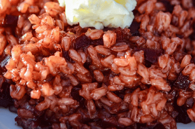 Beet Risotto Twist