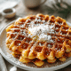 Oat Almond Waffles Twist
