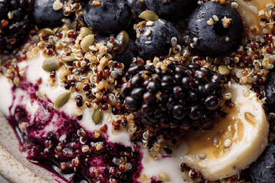 Berry Quinoa Bowl