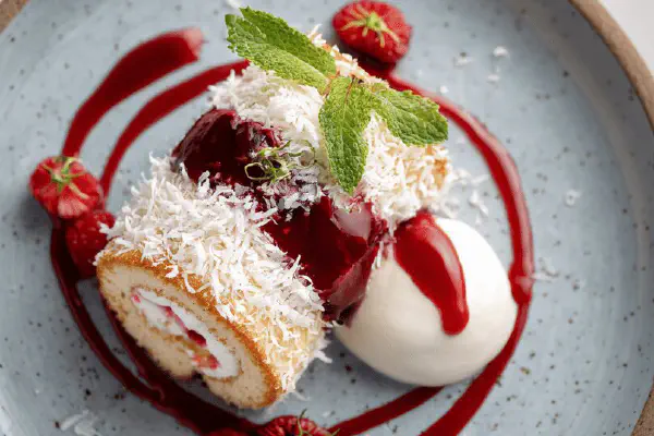 Chocolate Mint Profiteroles