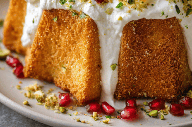 Blood Orange Chiffon Cake
