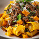 Beef Beet Ragout Penne