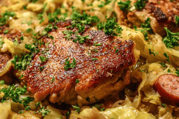 Braised Pork Beer Cabbage