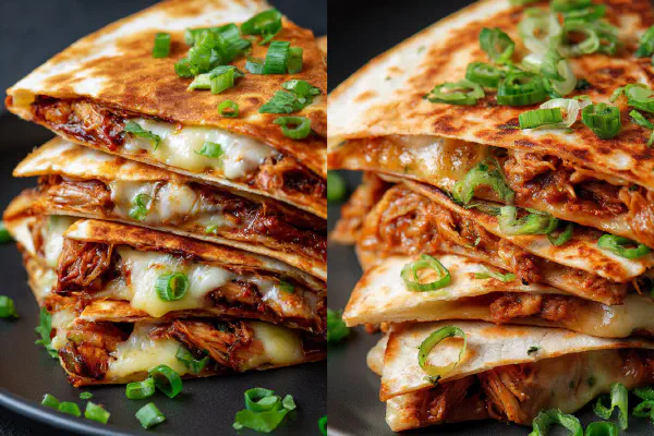 Braised Pork Corn Quesadillas