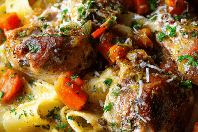 Braised Rabbit Pappardelle