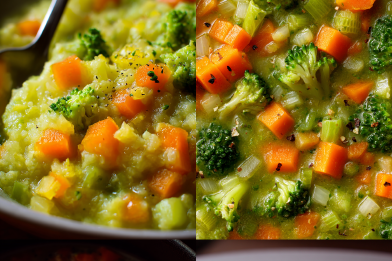 Broccoli Carrot Puree