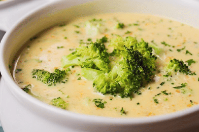 Broccoli Cheddar Soup IP