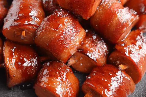 Brown Sugar Bacon Kielbasa Bites