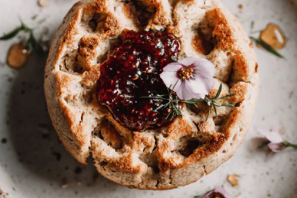 Grapefruit White Chocolate Scones