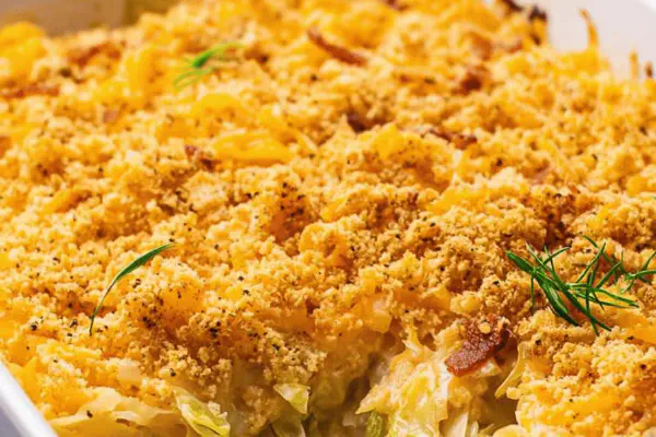Cabbage Bacon Bake
