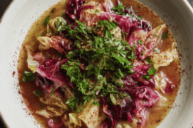 Cabbage Beet Soup