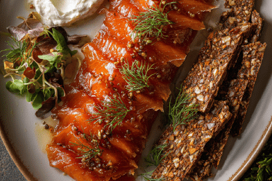 Calvados Cured Salmon