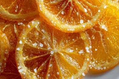 Candied Blood Oranges