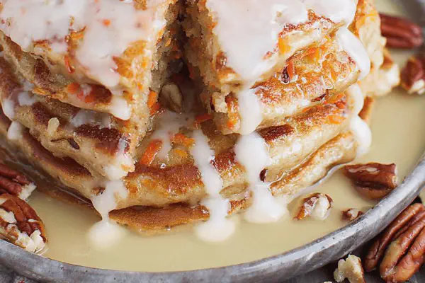 Carrot Cake Pancakes Remix