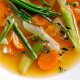 Asparagus Parmesan Velouté with Poached Egg