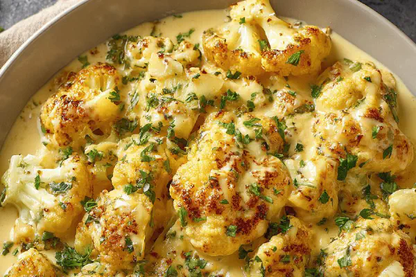 Cauliflower Mornay Sauce