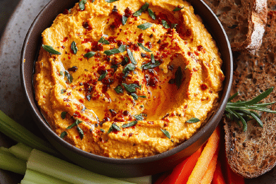 Charred Red Pepper Dip