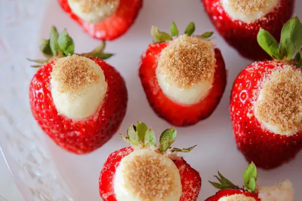 Cheesecake Strawberries Twist