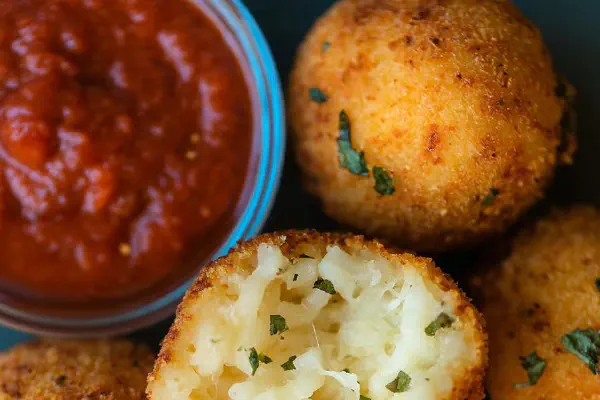 Cheesy Basmati Arancini