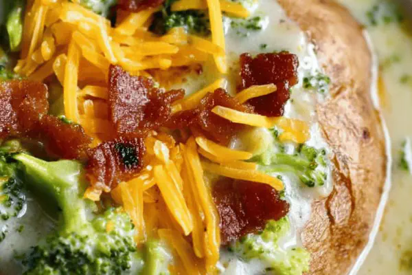 Cheesy Broccoli Potato Soup