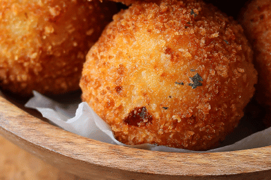 Cheesy Risotto Arancinis
