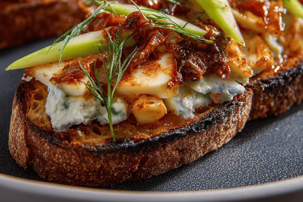 Cheesy Toasted Welsh