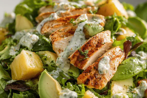 Pineapple Cilantro Slaw